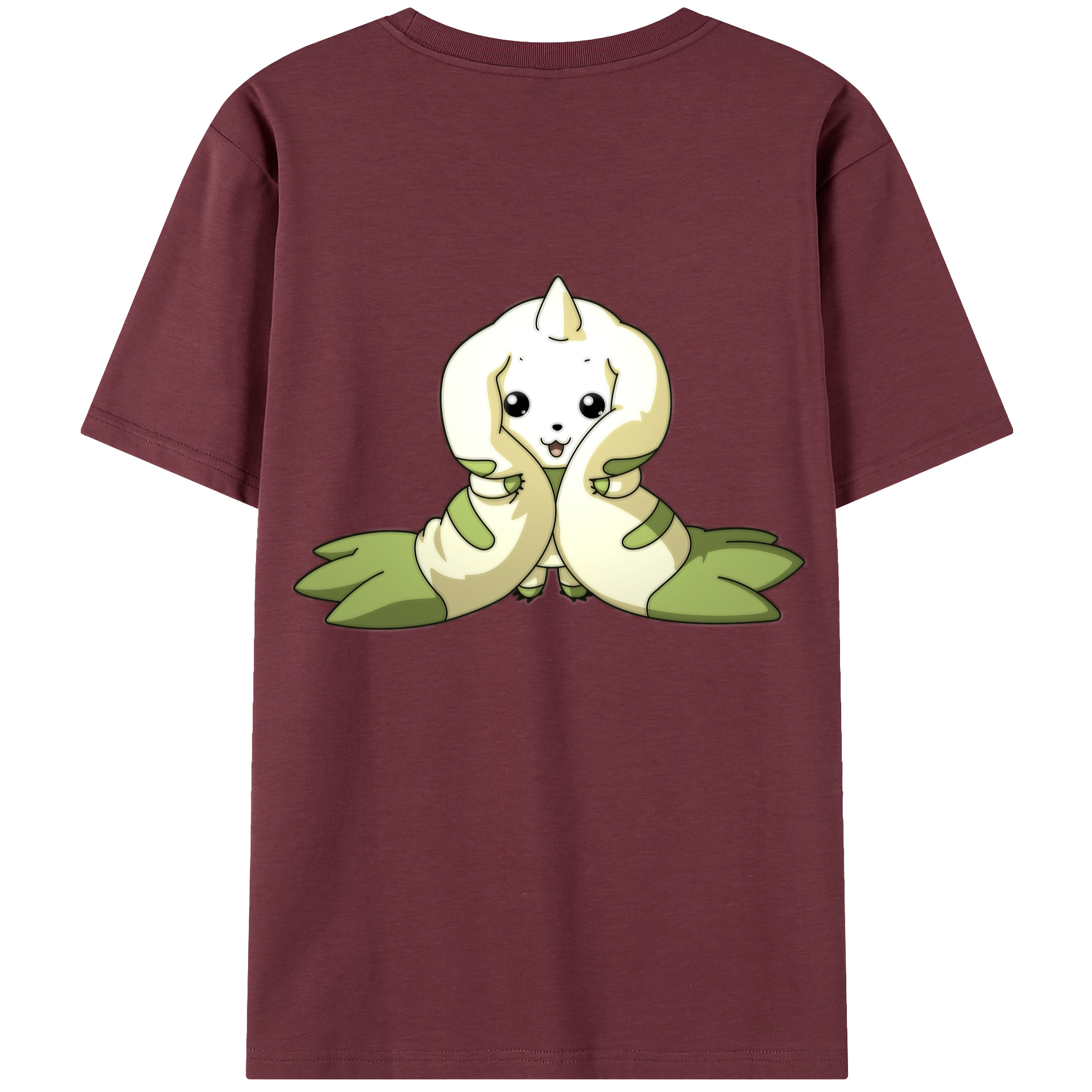 （画像用） Digimon デジタルモンスター/デジモン 綿100％半袖Tシャツ（背面プリント）